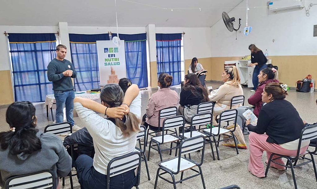 Comenzó el ciclo de talleres para familias del programa EFI Nutri-Salud en escuelas tucumanas