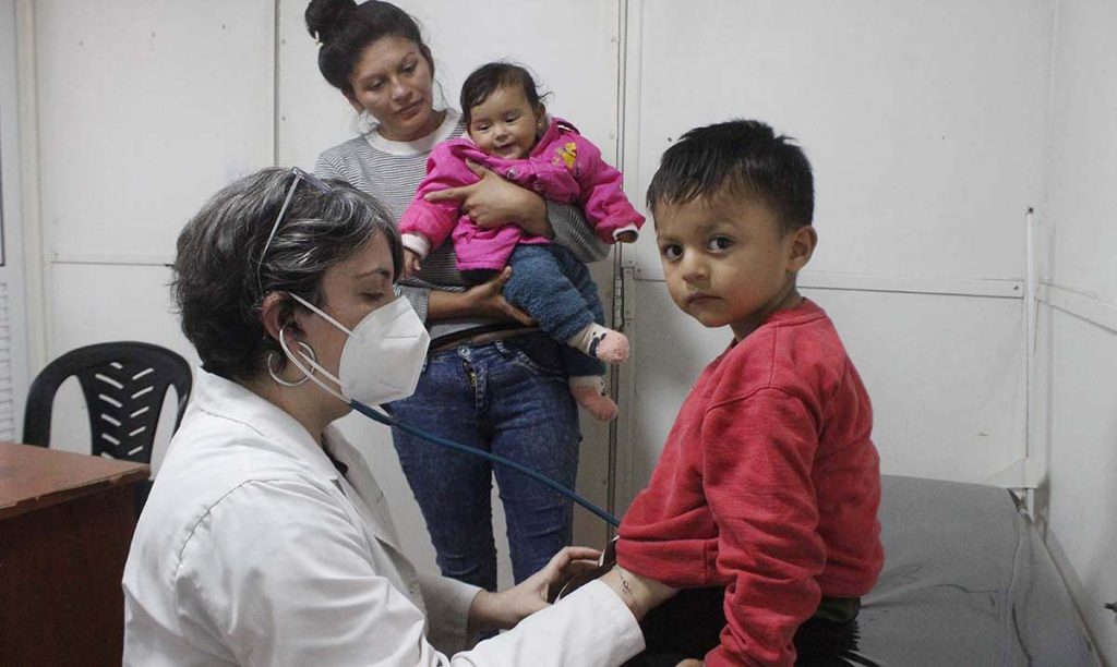 El Hospital Móvil continúa su recorrido con una amplia oferta sanitaria en Alberdi Sur