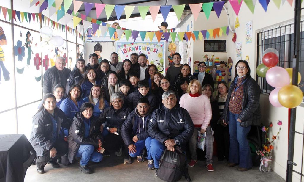 Inauguraron la Plaza de Juegos Infantiles “Estelita González” en el Caps 25 de Mayo