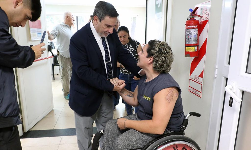 Un peregrino que transforma las adversidades en un mensaje de esperanza
