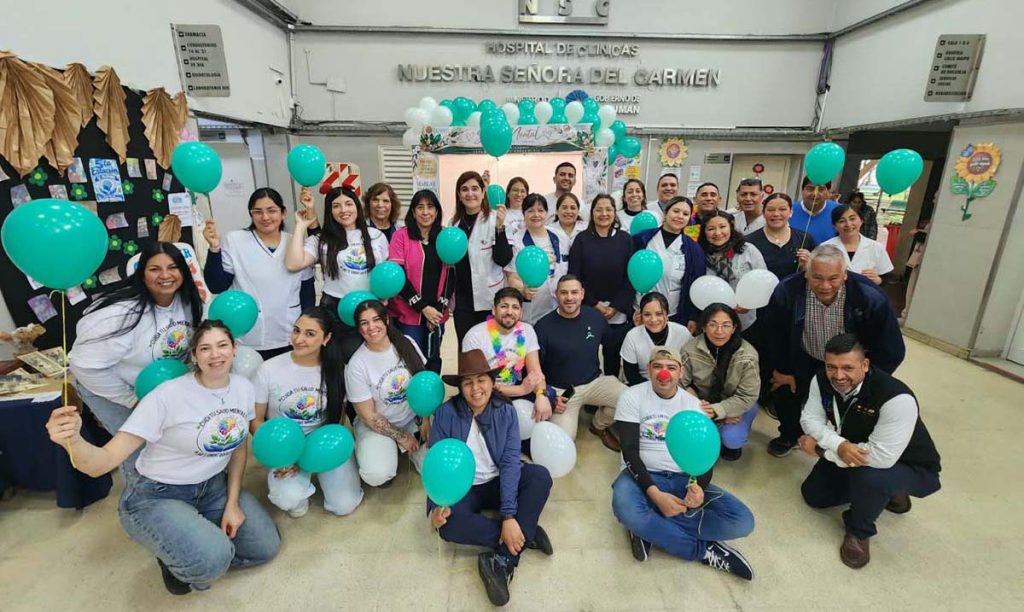 El Hospital del Carmen promovió el bienestar emocional con una jornada recreativa para sus pacientes