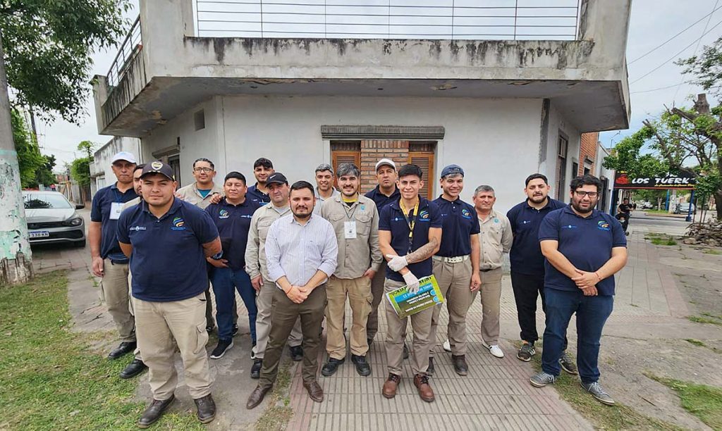 Salud Ambiental recorrió Villa Alem para prevenir el dengue