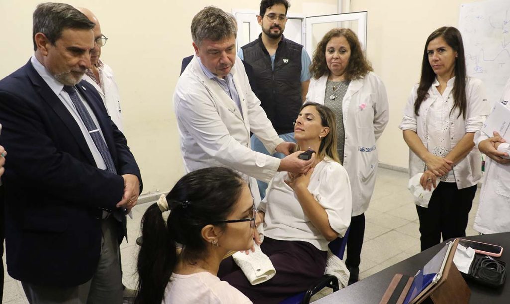 Tucumán suma ecógrafos ultraportátiles para optimizar la atención en el Hospital Avellaneda