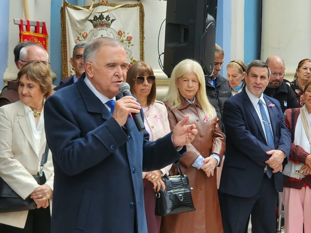 Salud Pública acompañó la reapertura de la Iglesia San Francisco