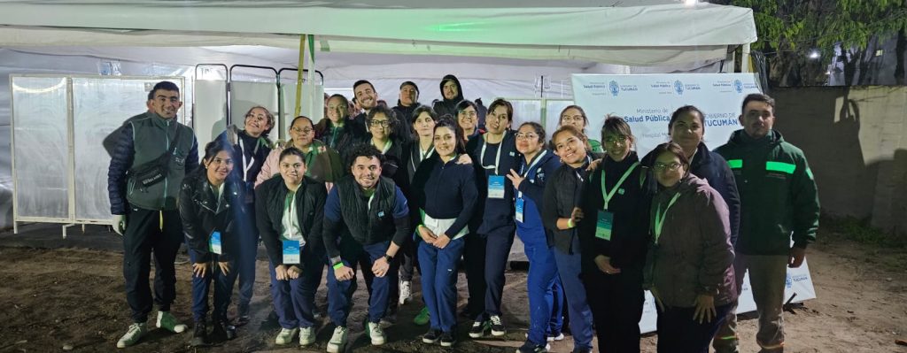 Salud Pública desplegó un exitoso operativo sanitario durante el multitudinario recital en el Hipódromo
