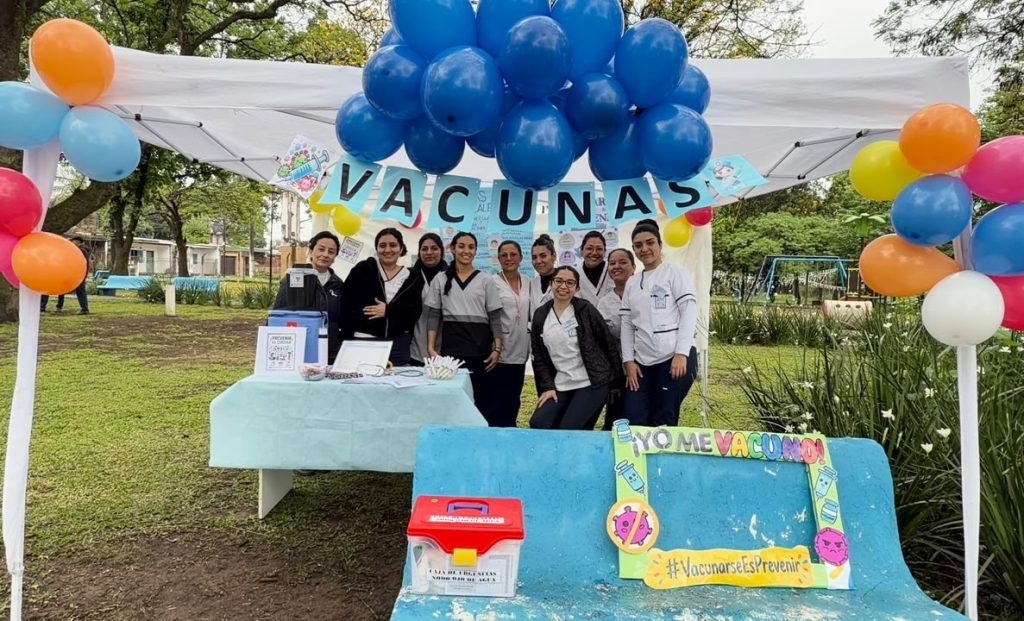 El Ministerio de Salud acercó prevención y educación a vecinos del barrio San Martín